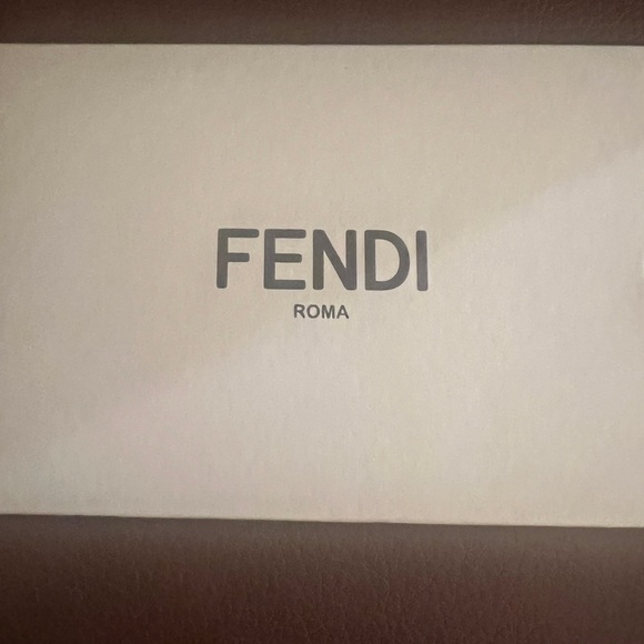 Fendi FF0256 Acetate Eyeglasses Burgundy Ivory 52-18-140 New Authentic - Picture 12 of 14